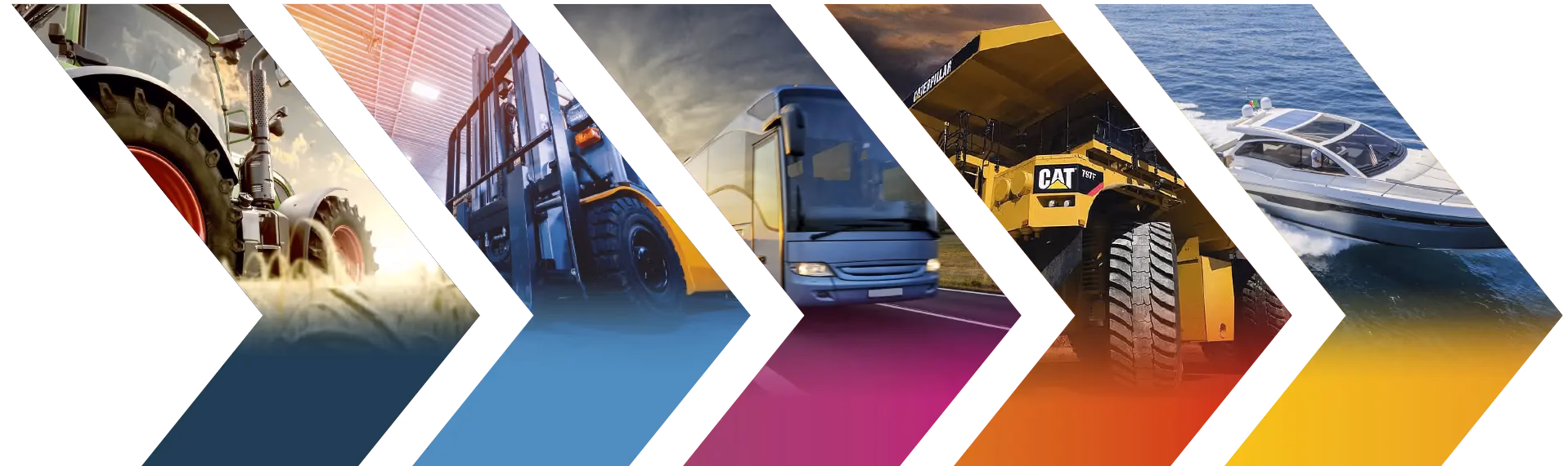 Gama de productos mecánicos para camión, autocar, vehículo agrícola, embarcación y otros Gama de productos mecánicos para camión, autocar, vehículo agrícola, embarcación y otros